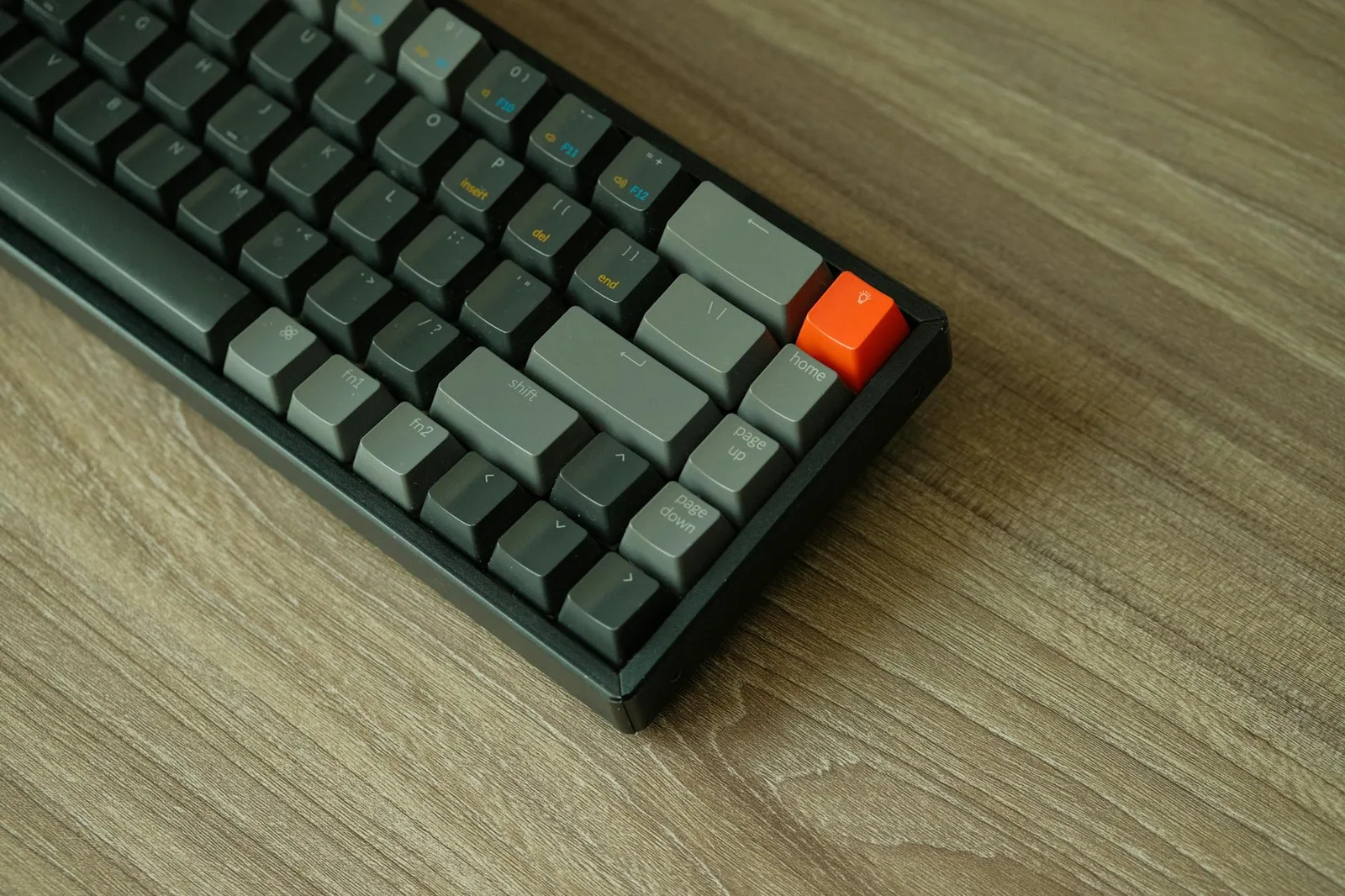 Tastatur und Arbeitsbereich für die Arbeit mit Windows-Befehlen