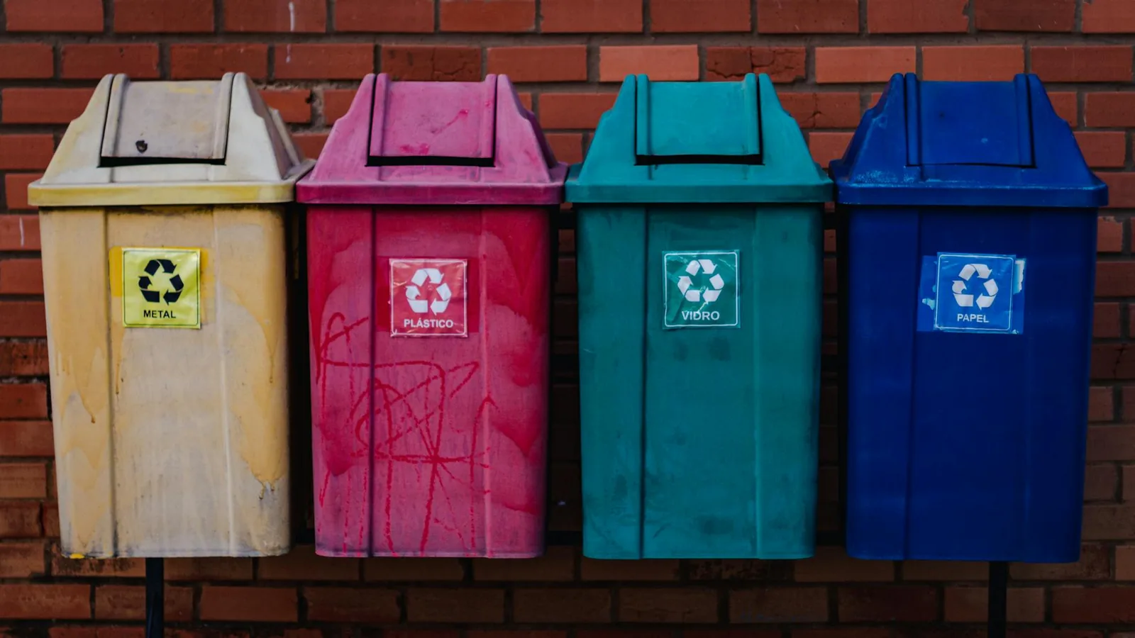 Recycling-Behälter als Bild für den Windows-Papierkorb und gelöschte Dateien